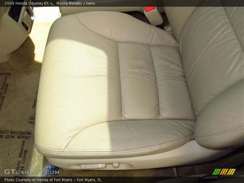 Mocha Metallic / Ivory 2009 Honda Odyssey EX-L