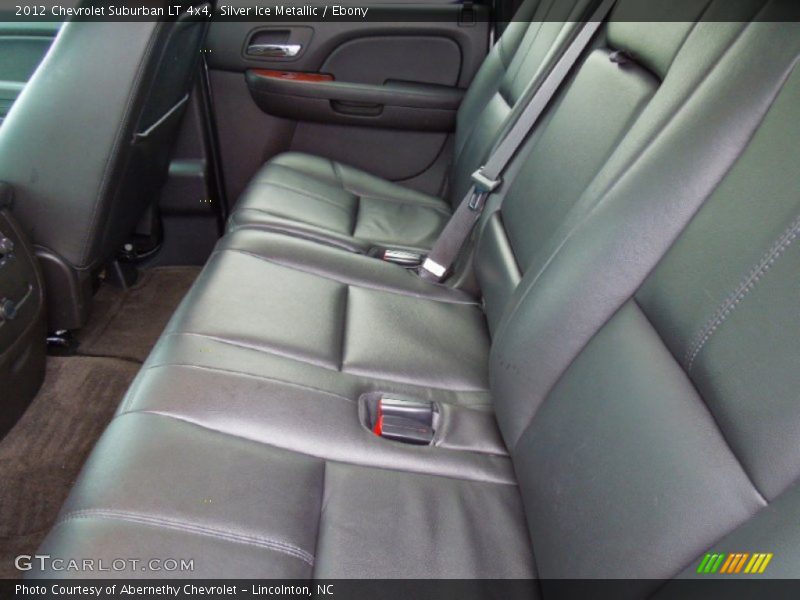 Silver Ice Metallic / Ebony 2012 Chevrolet Suburban LT 4x4