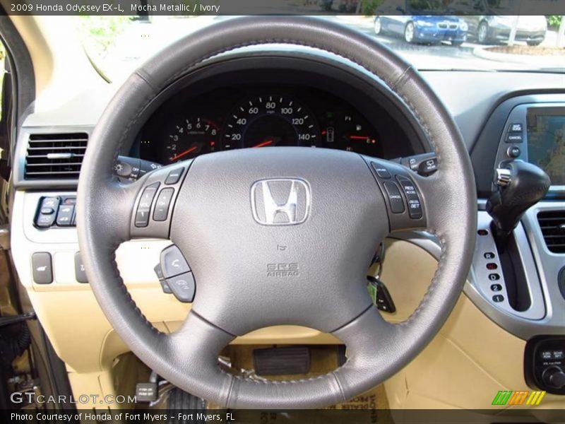 Mocha Metallic / Ivory 2009 Honda Odyssey EX-L