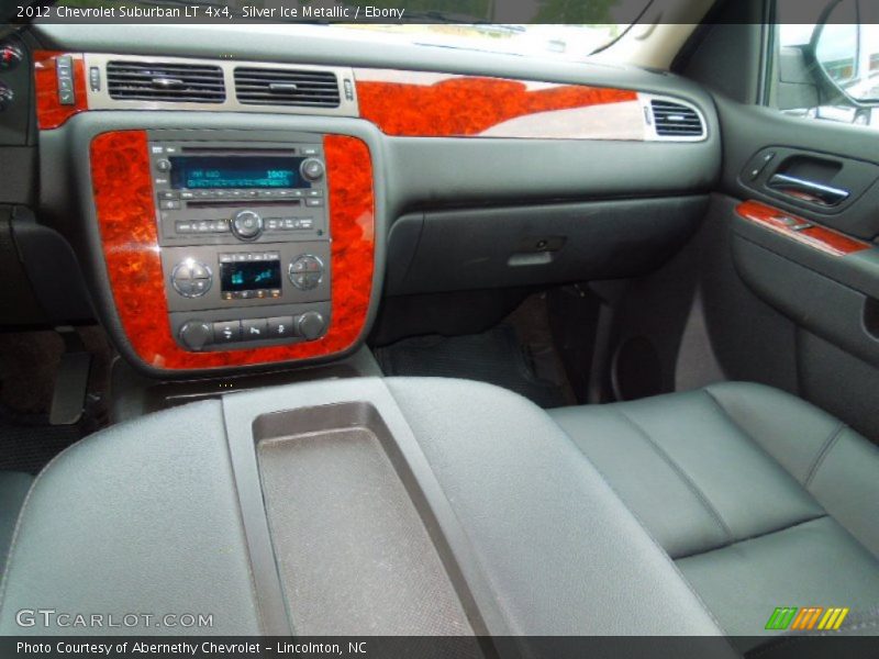 Silver Ice Metallic / Ebony 2012 Chevrolet Suburban LT 4x4