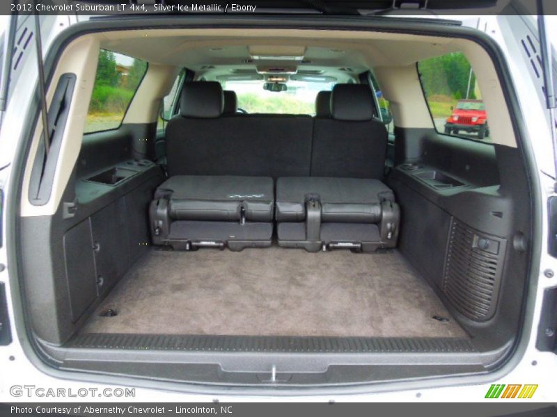 Silver Ice Metallic / Ebony 2012 Chevrolet Suburban LT 4x4