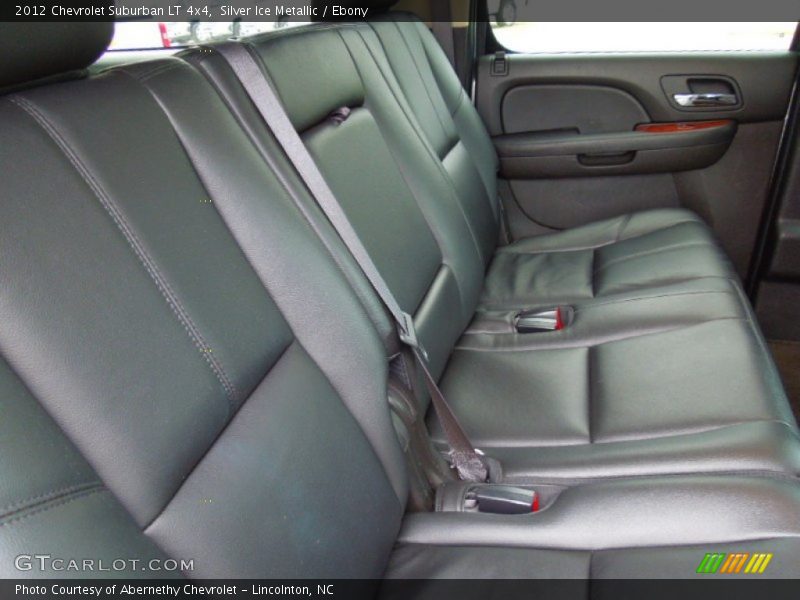 Silver Ice Metallic / Ebony 2012 Chevrolet Suburban LT 4x4