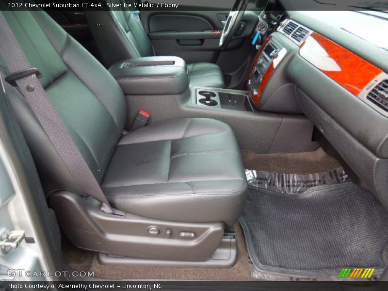 Silver Ice Metallic / Ebony 2012 Chevrolet Suburban LT 4x4