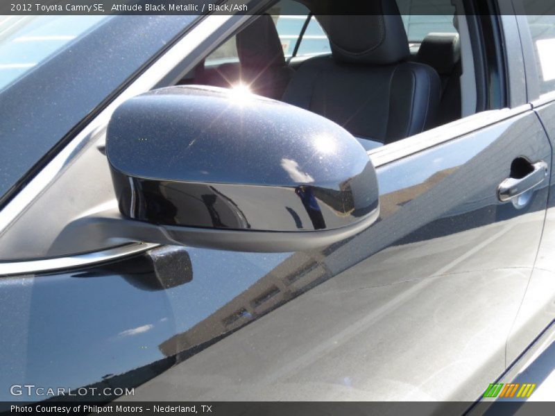 Attitude Black Metallic / Black/Ash 2012 Toyota Camry SE