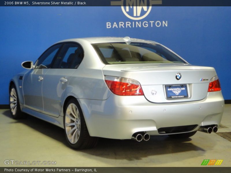 Silverstone Silver Metallic / Black 2006 BMW M5