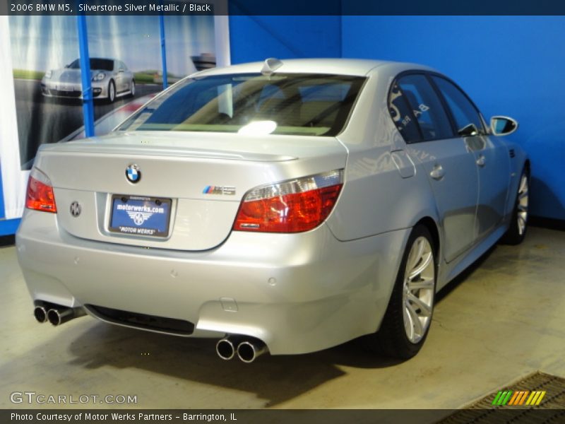 Silverstone Silver Metallic / Black 2006 BMW M5