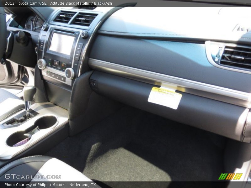 Attitude Black Metallic / Black/Ash 2012 Toyota Camry SE