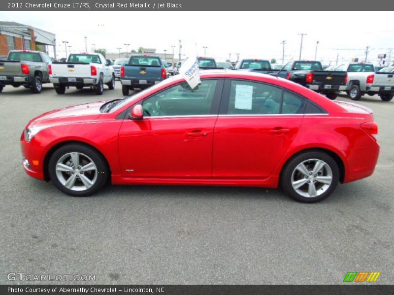 Crystal Red Metallic / Jet Black 2012 Chevrolet Cruze LT/RS