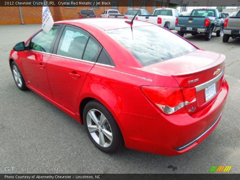 Crystal Red Metallic / Jet Black 2012 Chevrolet Cruze LT/RS