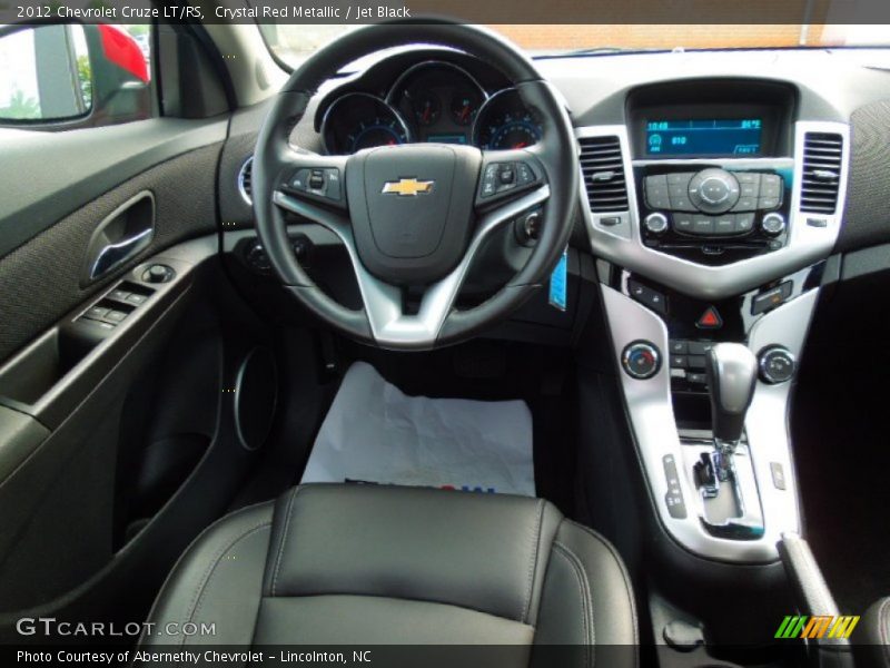 Crystal Red Metallic / Jet Black 2012 Chevrolet Cruze LT/RS