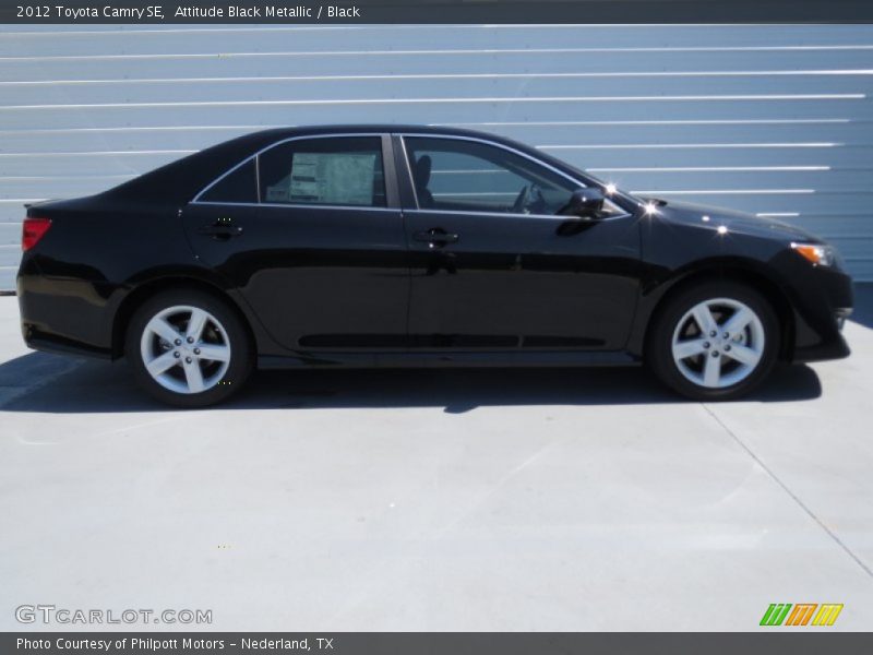 Attitude Black Metallic / Black 2012 Toyota Camry SE