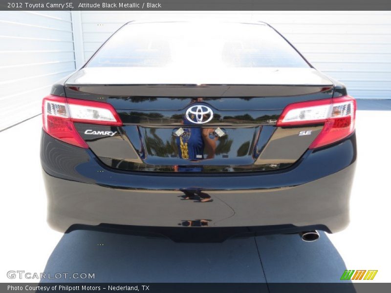 Attitude Black Metallic / Black 2012 Toyota Camry SE