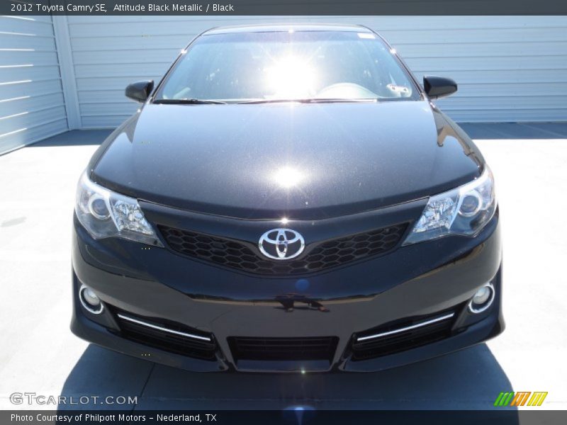 Attitude Black Metallic / Black 2012 Toyota Camry SE