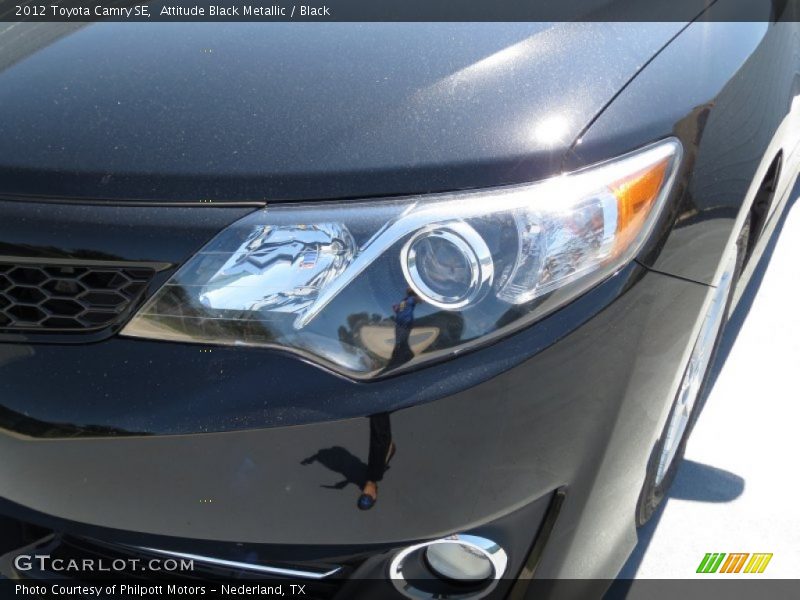 Attitude Black Metallic / Black 2012 Toyota Camry SE