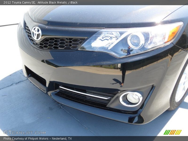 Attitude Black Metallic / Black 2012 Toyota Camry SE