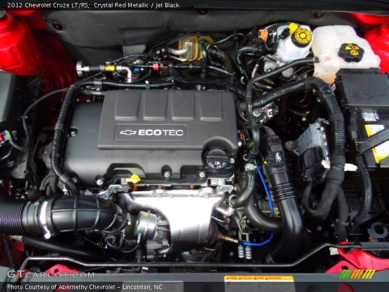  2012 Cruze LT/RS Engine - 1.4 Liter DI Turbocharged DOHC 16-Valve VVT 4 Cylinder