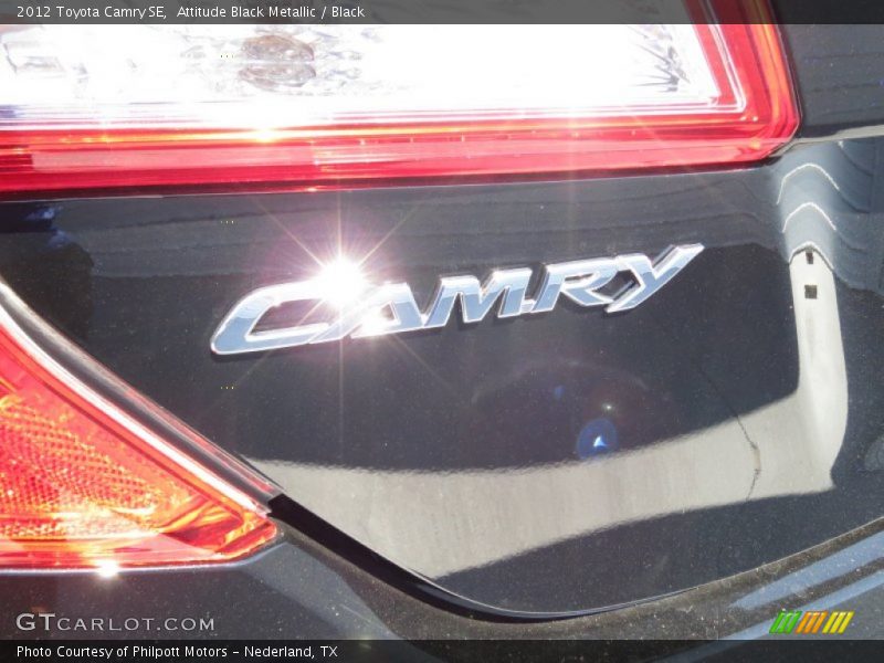 Attitude Black Metallic / Black 2012 Toyota Camry SE