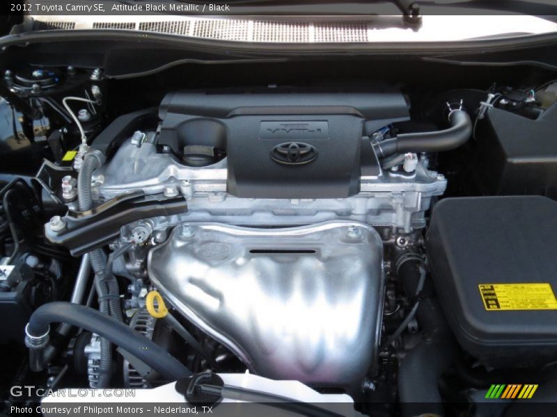 Attitude Black Metallic / Black 2012 Toyota Camry SE