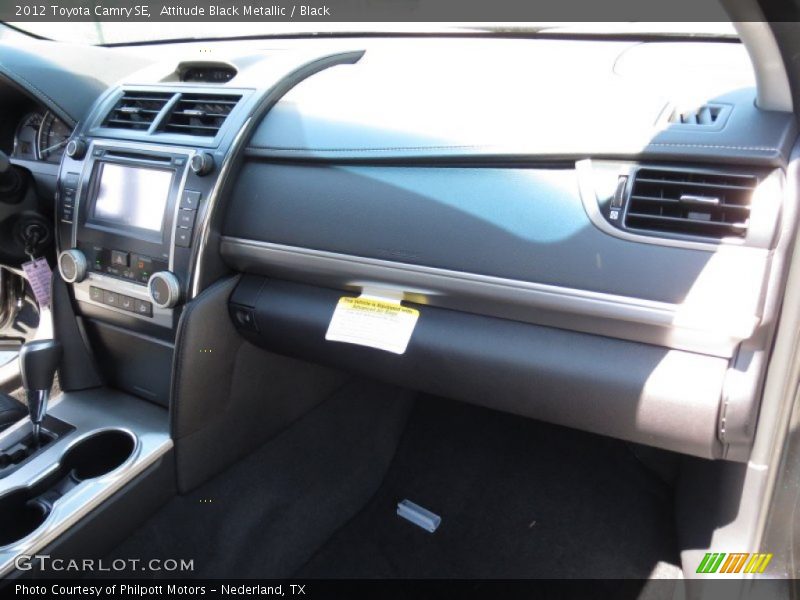 Attitude Black Metallic / Black 2012 Toyota Camry SE