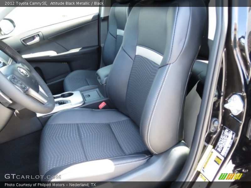 Attitude Black Metallic / Black 2012 Toyota Camry SE