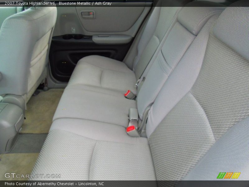 Bluestone Metallic / Ash Gray 2007 Toyota Highlander V6