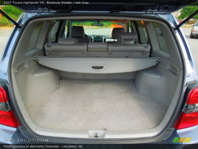 Bluestone Metallic / Ash Gray 2007 Toyota Highlander V6