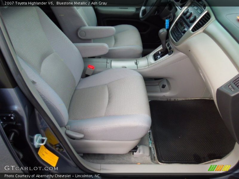 Bluestone Metallic / Ash Gray 2007 Toyota Highlander V6