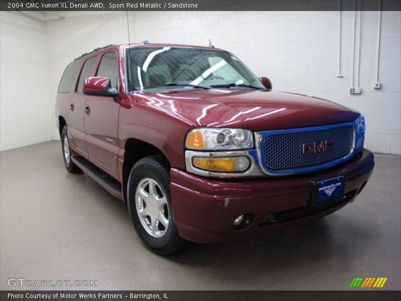 Sport Red Metallic / Sandstone 2004 GMC Yukon XL Denali AWD
