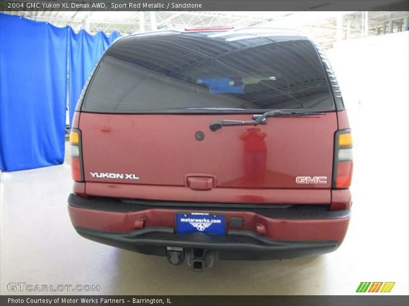 Sport Red Metallic / Sandstone 2004 GMC Yukon XL Denali AWD