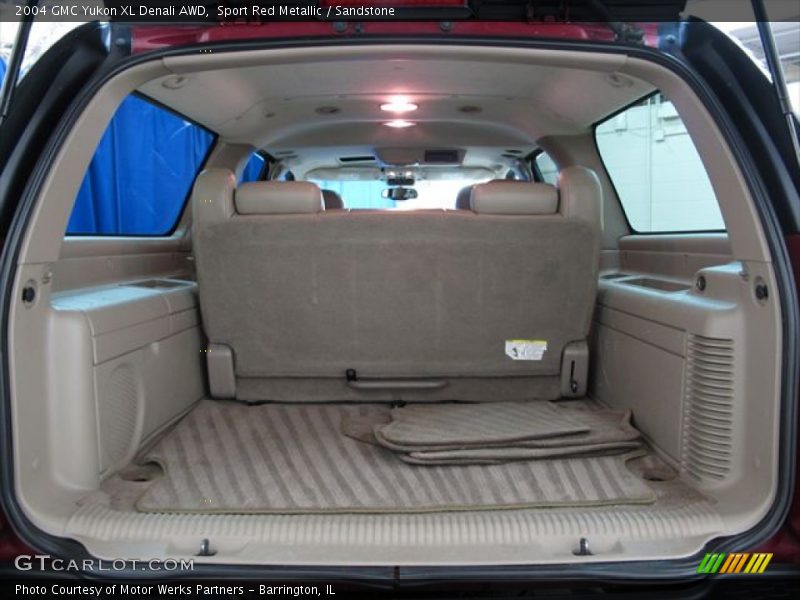 Sport Red Metallic / Sandstone 2004 GMC Yukon XL Denali AWD