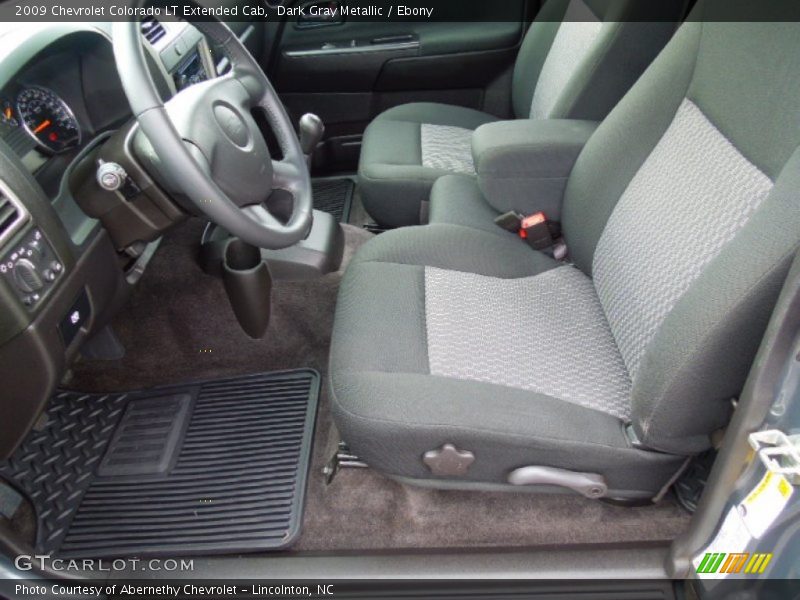 Dark Gray Metallic / Ebony 2009 Chevrolet Colorado LT Extended Cab