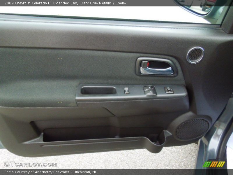 Dark Gray Metallic / Ebony 2009 Chevrolet Colorado LT Extended Cab