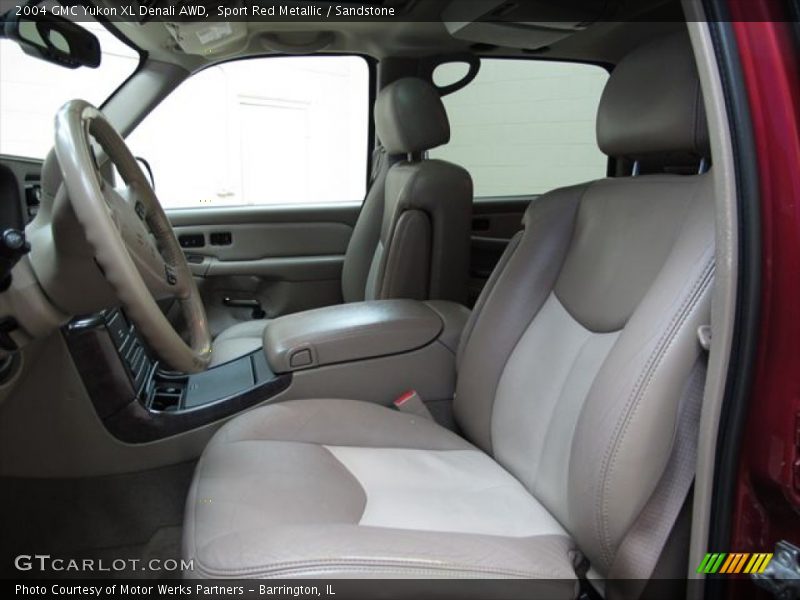 Sport Red Metallic / Sandstone 2004 GMC Yukon XL Denali AWD
