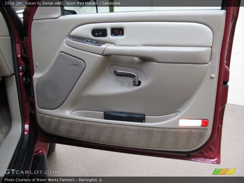 Sport Red Metallic / Sandstone 2004 GMC Yukon XL Denali AWD