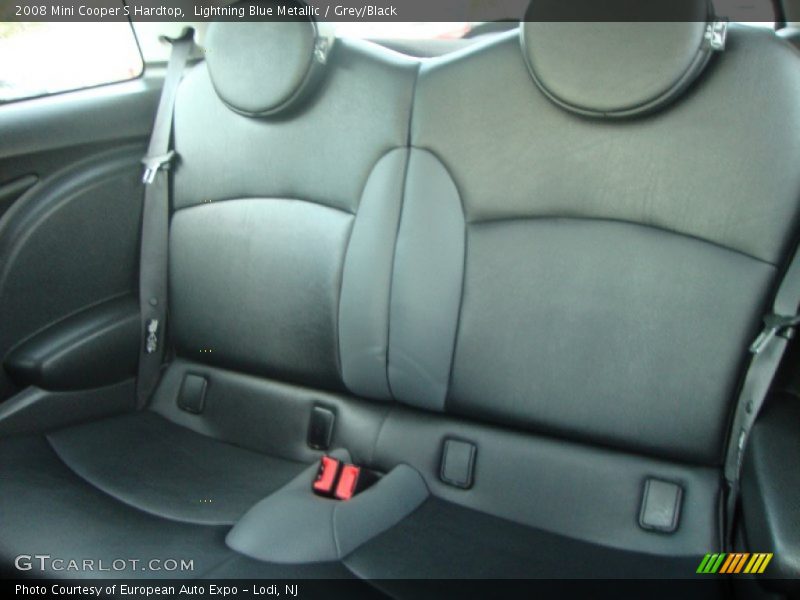 Lightning Blue Metallic / Grey/Black 2008 Mini Cooper S Hardtop