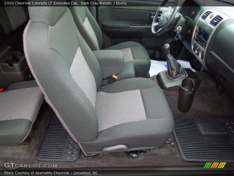 Front Seat of 2009 Colorado LT Extended Cab