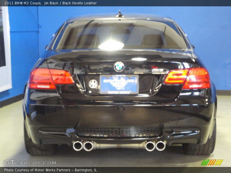 Jet Black / Black Novillo Leather 2011 BMW M3 Coupe