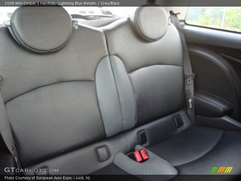 Lightning Blue Metallic / Grey/Black 2008 Mini Cooper S Hardtop