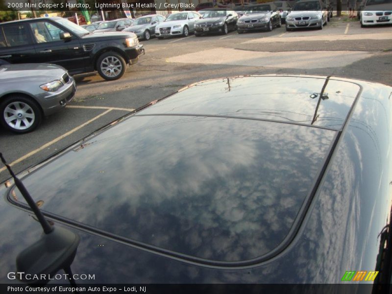 Lightning Blue Metallic / Grey/Black 2008 Mini Cooper S Hardtop