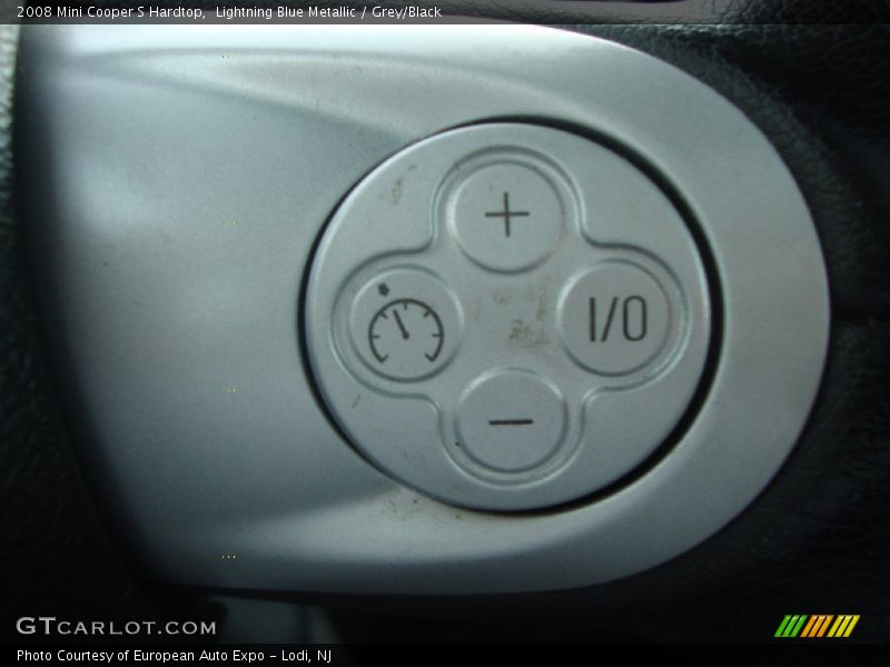 Lightning Blue Metallic / Grey/Black 2008 Mini Cooper S Hardtop