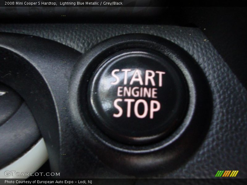 Lightning Blue Metallic / Grey/Black 2008 Mini Cooper S Hardtop