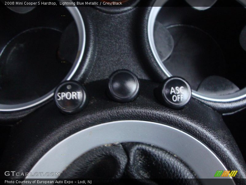 Lightning Blue Metallic / Grey/Black 2008 Mini Cooper S Hardtop