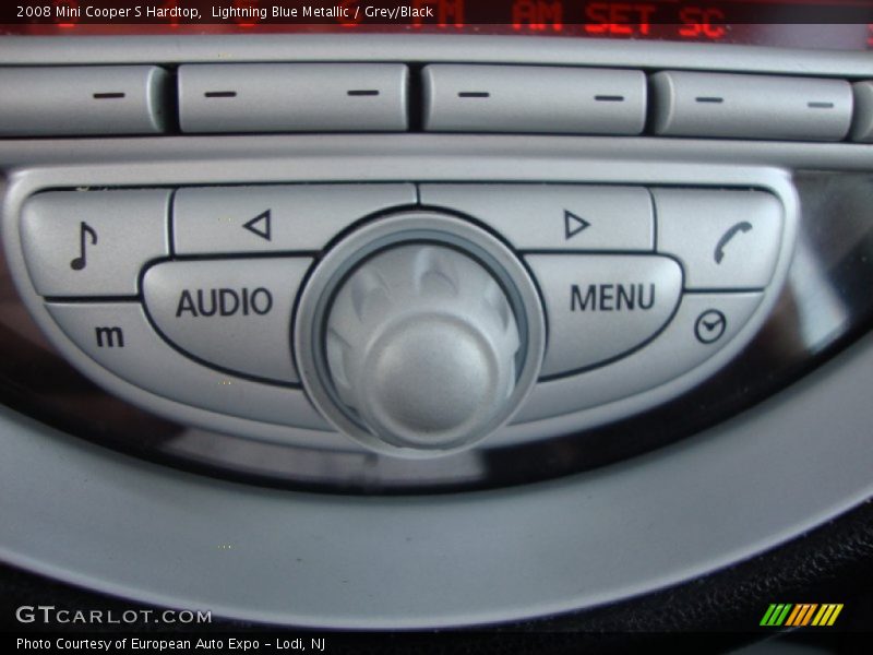 Lightning Blue Metallic / Grey/Black 2008 Mini Cooper S Hardtop