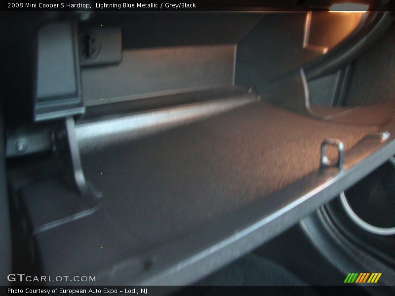 Lightning Blue Metallic / Grey/Black 2008 Mini Cooper S Hardtop