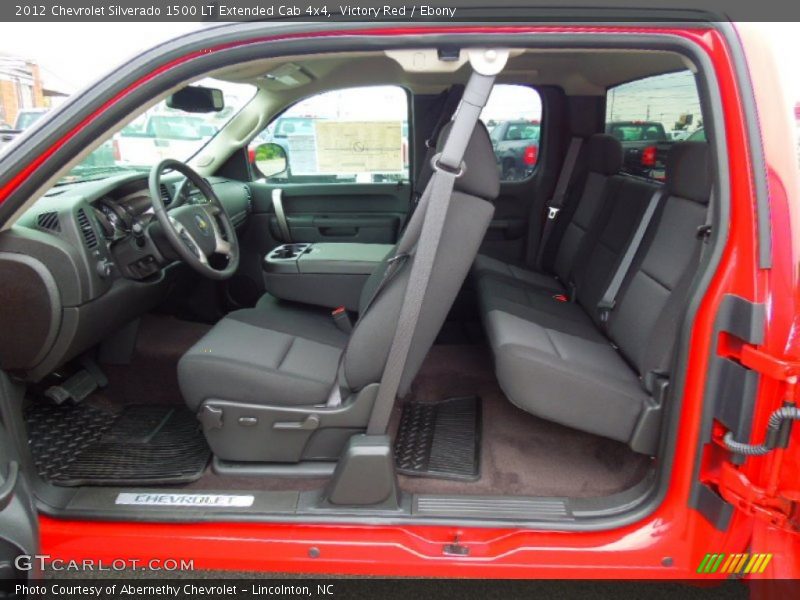 Victory Red / Ebony 2012 Chevrolet Silverado 1500 LT Extended Cab 4x4