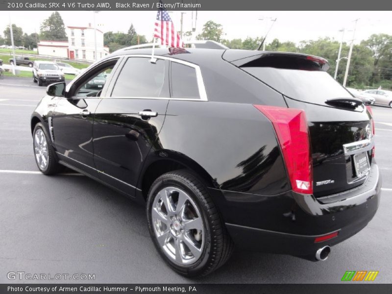 Black Raven / Ebony/Titanium 2010 Cadillac SRX 4 V6 Turbo AWD