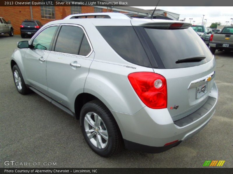 Silver Ice Metallic / Light Titanium/Jet Black 2013 Chevrolet Equinox LTZ