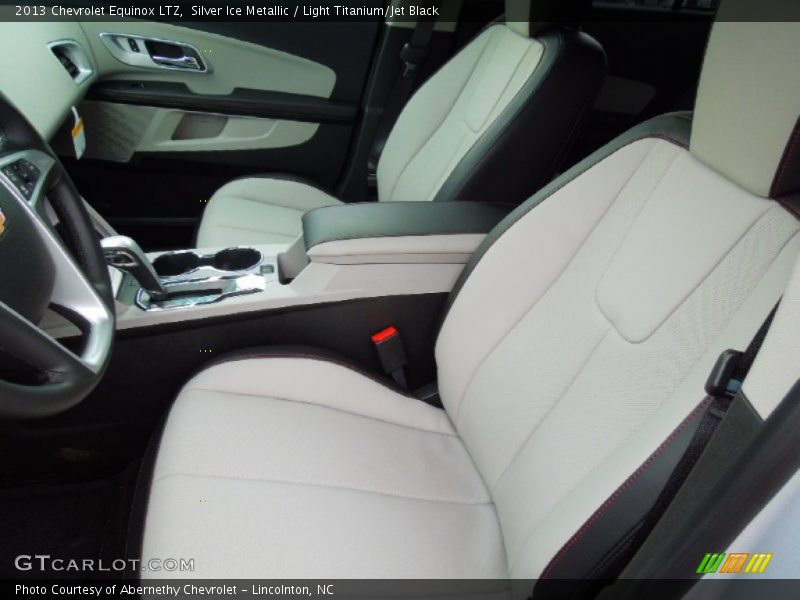 Silver Ice Metallic / Light Titanium/Jet Black 2013 Chevrolet Equinox LTZ