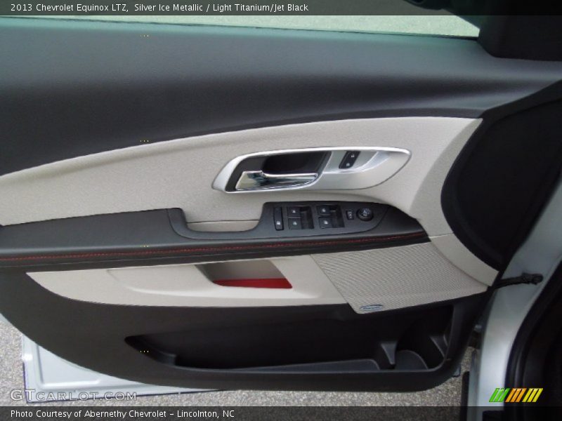 Silver Ice Metallic / Light Titanium/Jet Black 2013 Chevrolet Equinox LTZ