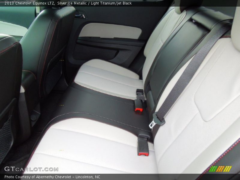 Silver Ice Metallic / Light Titanium/Jet Black 2013 Chevrolet Equinox LTZ